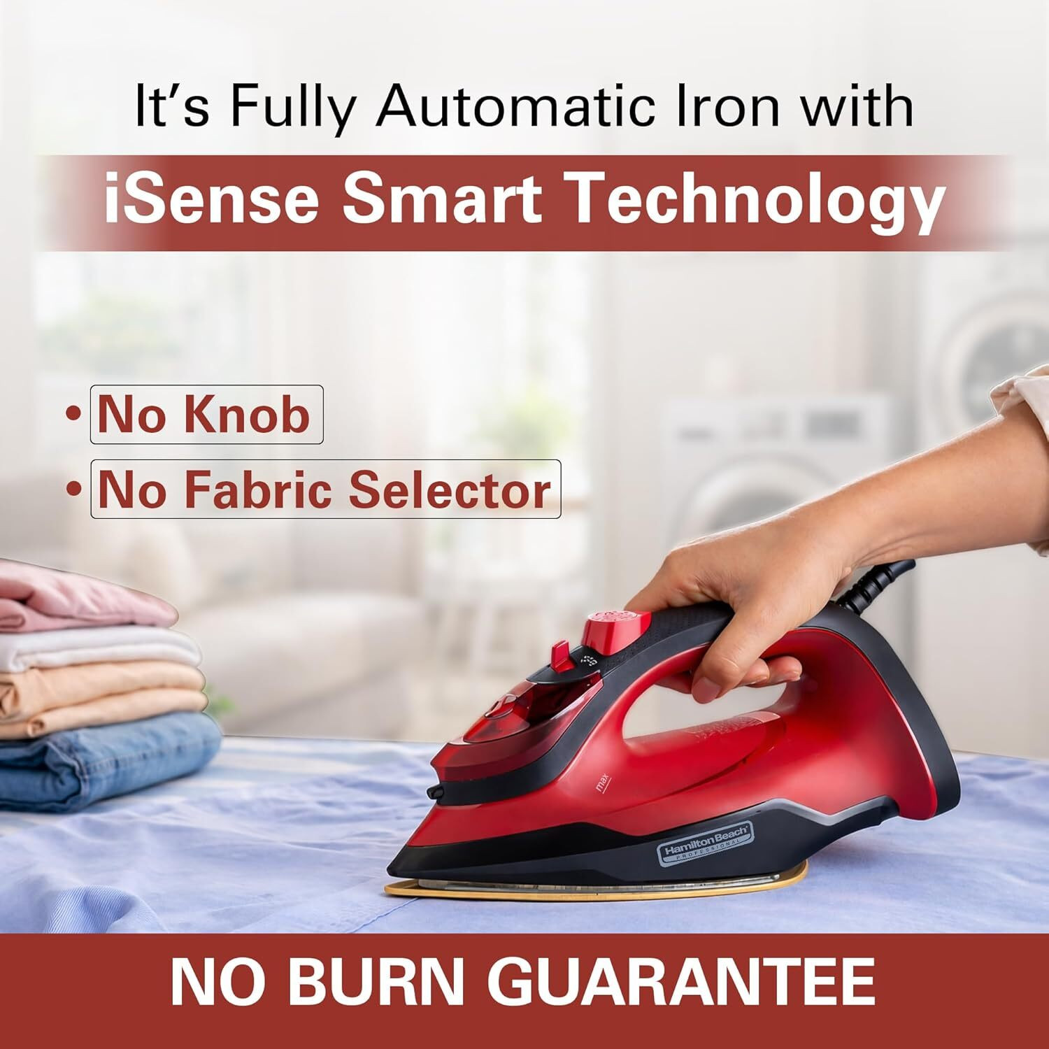 Image of Hamilton Beach by Hamilton Beach 19970SI-IN 1600 W Steam Iron