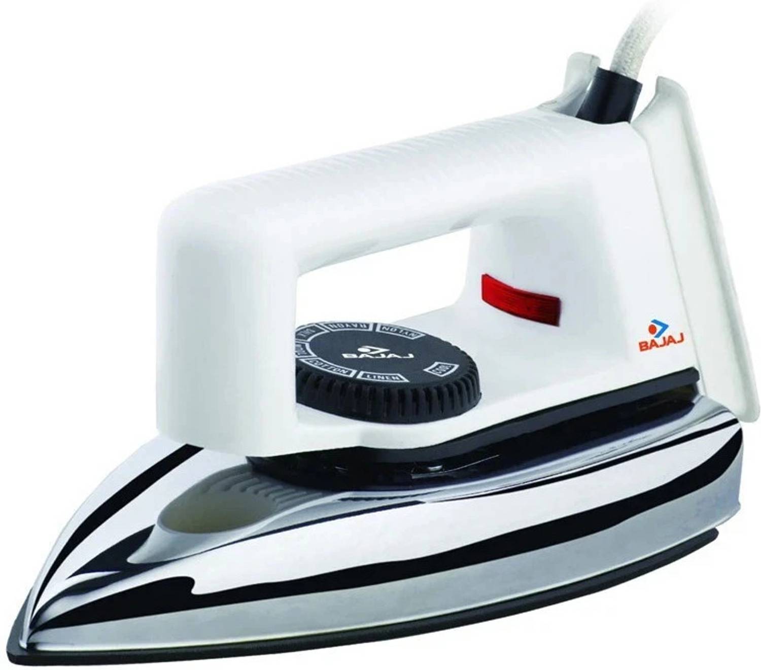 BAJAJ Popular 1000 W Dry Iron (White)