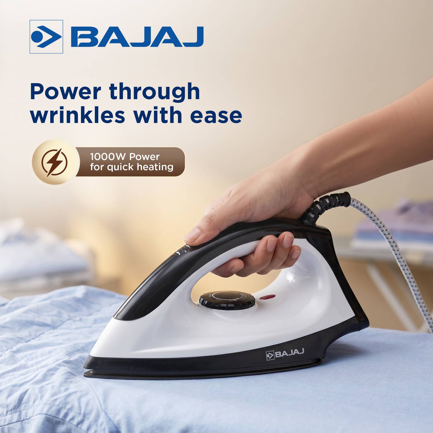 BAJAJ DX 15 1000W Dry Iron - Image 4