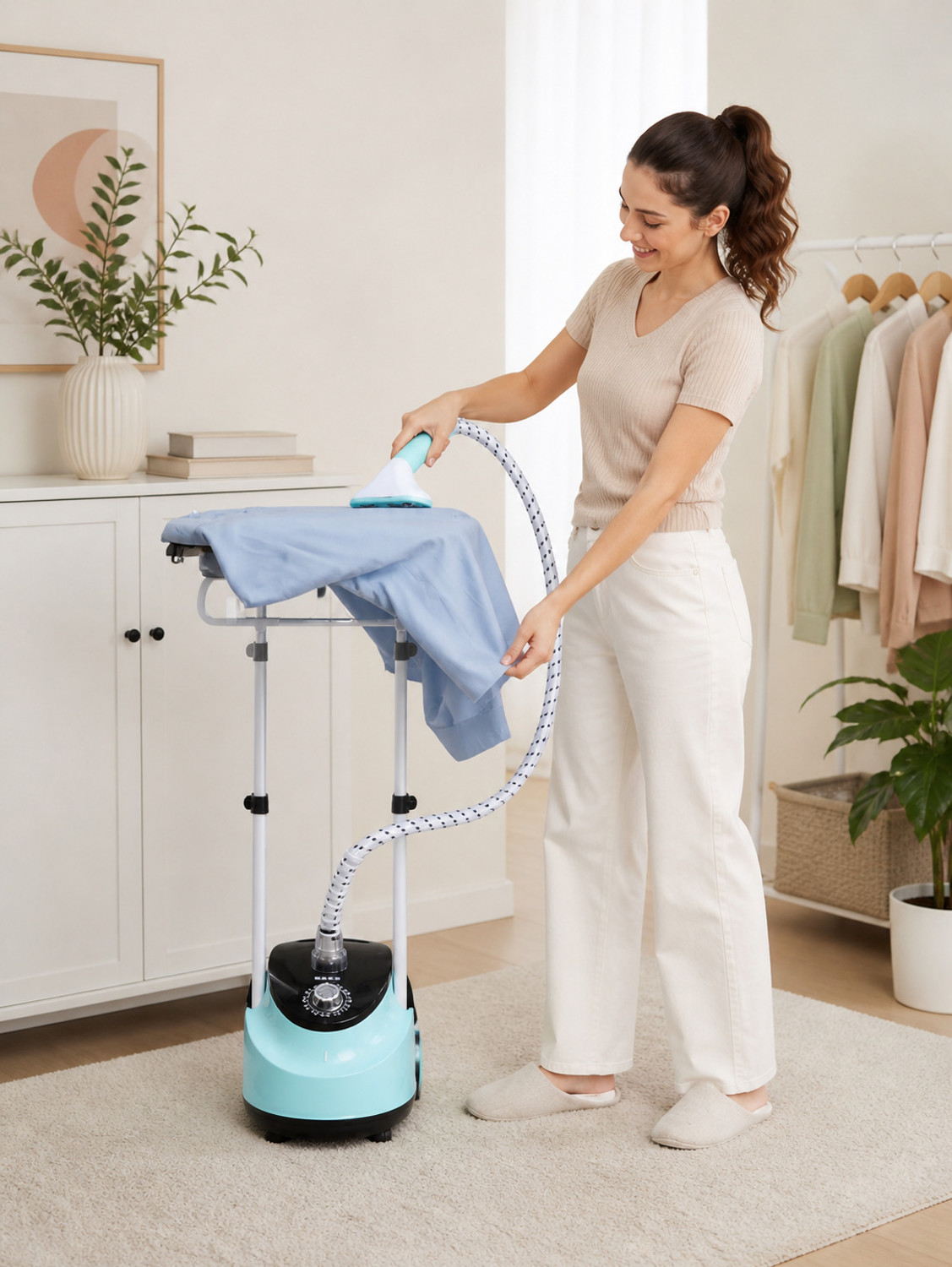 Image of Ochitya Steam iron with stand 2000 W Garment Steamer