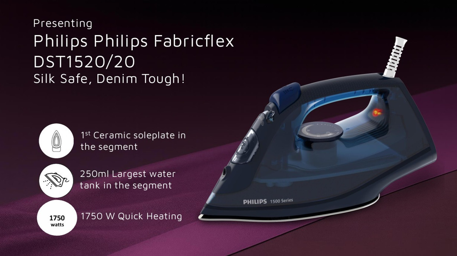 Image of PHILIPS DST1520 /20 STEM IRON 1750 W Steam Iron