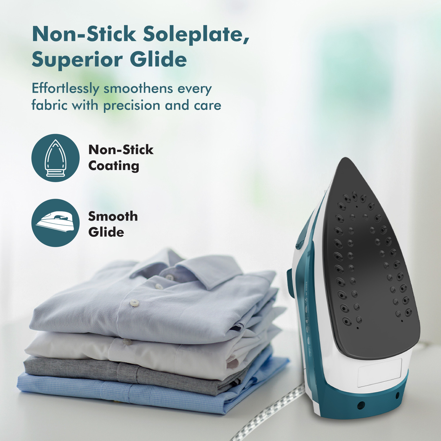 Image of HAVELLS by Havells Ventura Steam Iron with Self Cleaning Function|Vertical & Horizontal Ironing 2000 W Steam Iron