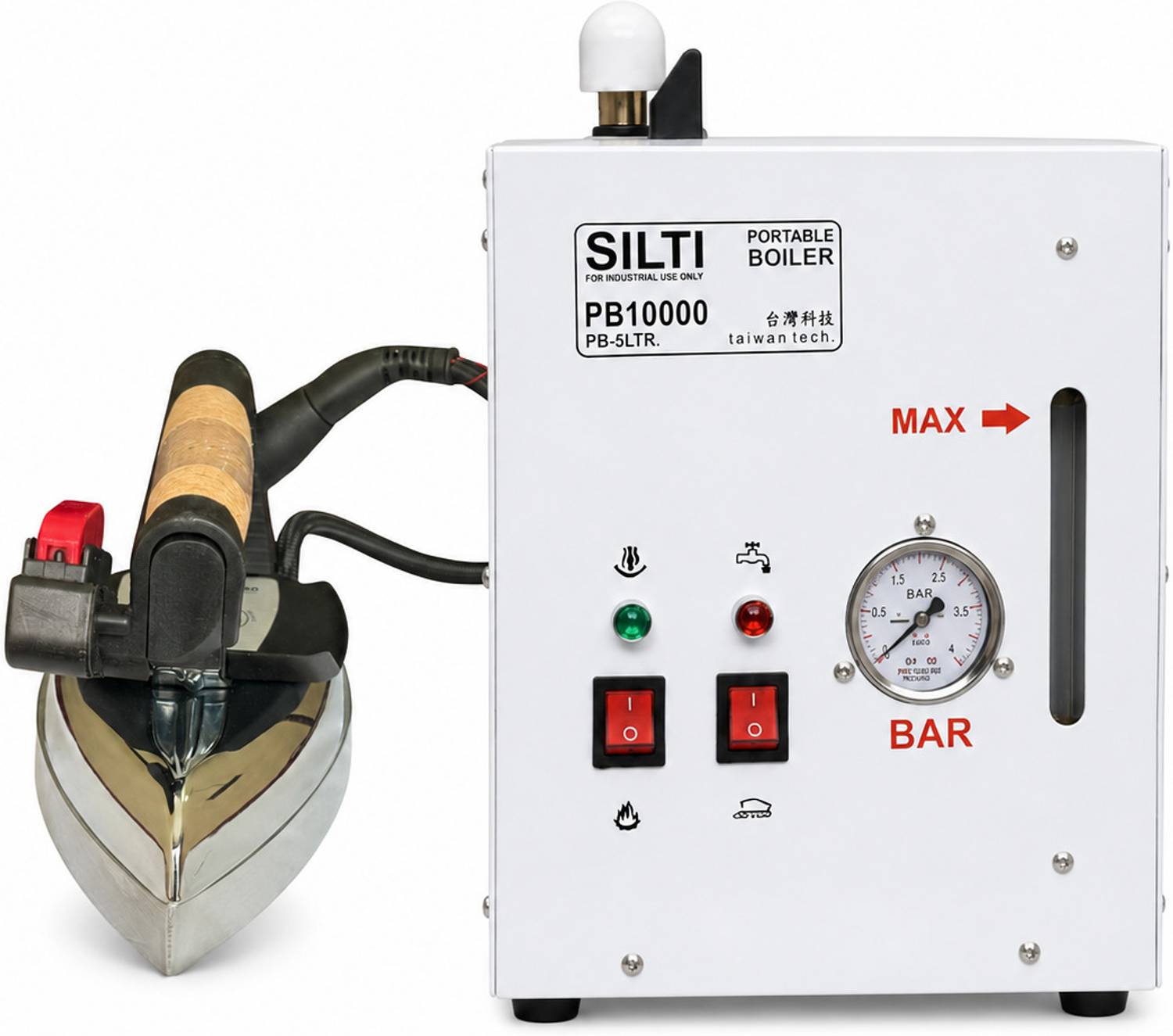 DELHI STEAM TRADERS 5L Portable Steam Boiler - Image 1