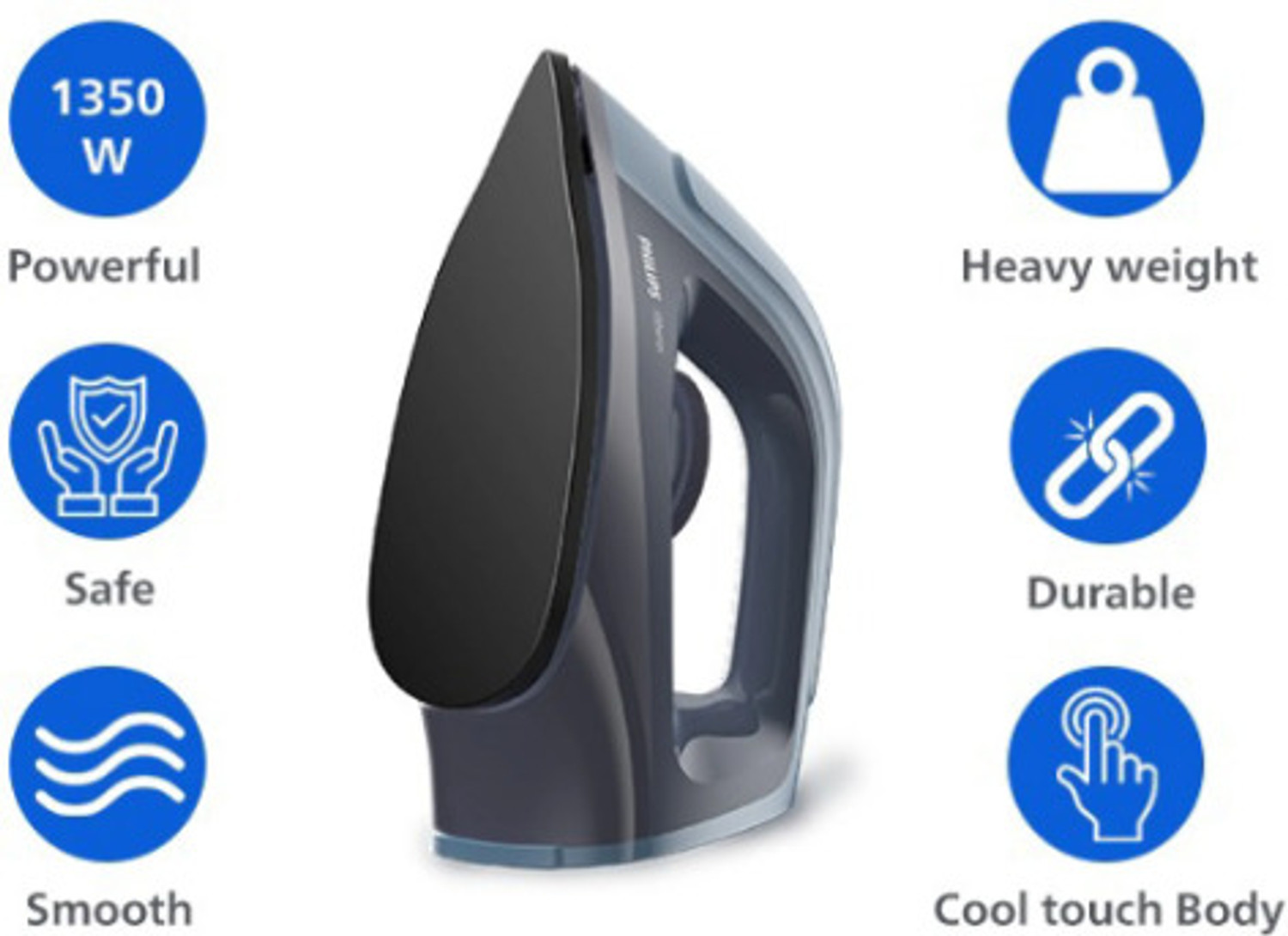 Image of PHILIPS by PHILIPS DST0700 /00 1349 W Dry Iron