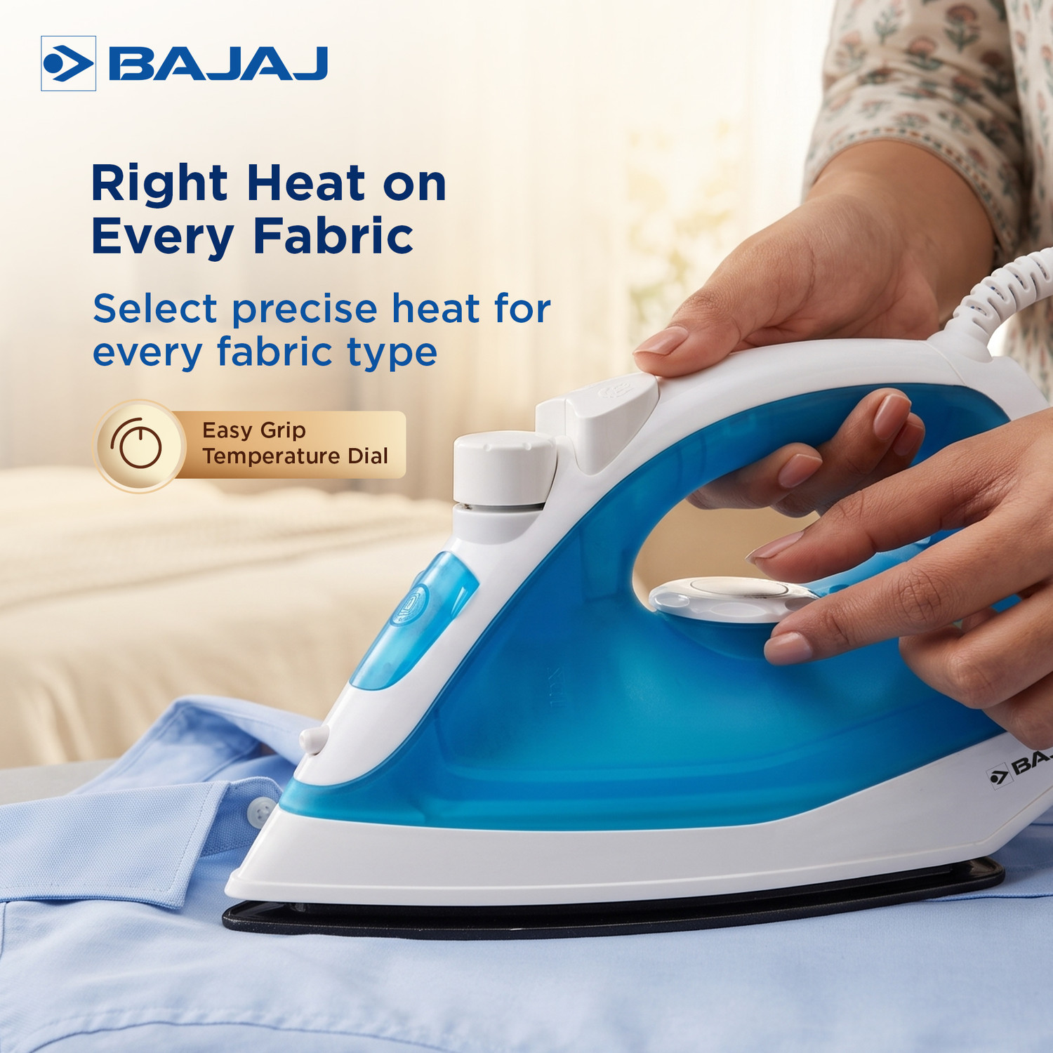 Image of BAJAJ 440518 1250 W Steam Iron