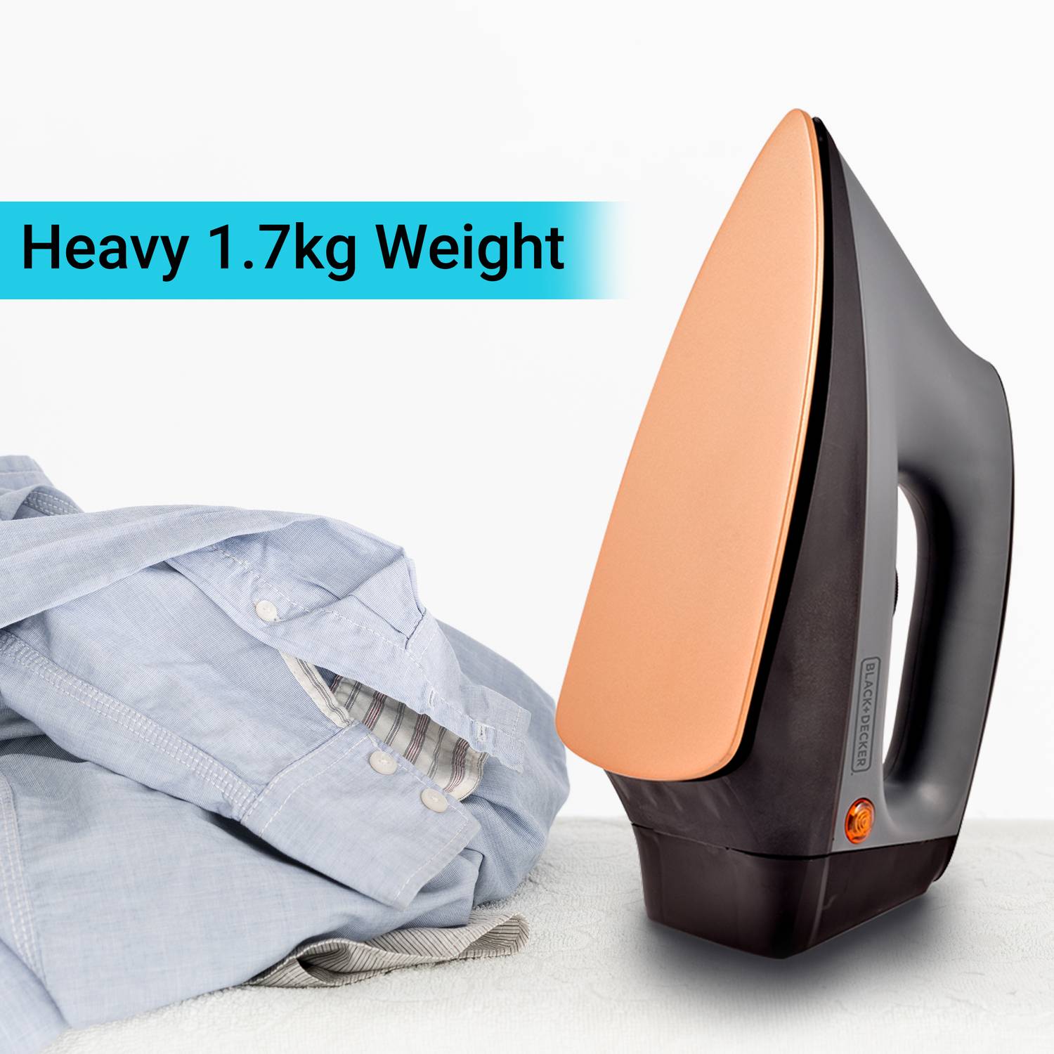 Black & Decker BXIR1102IN 1100 W Dry Iron (Grey)