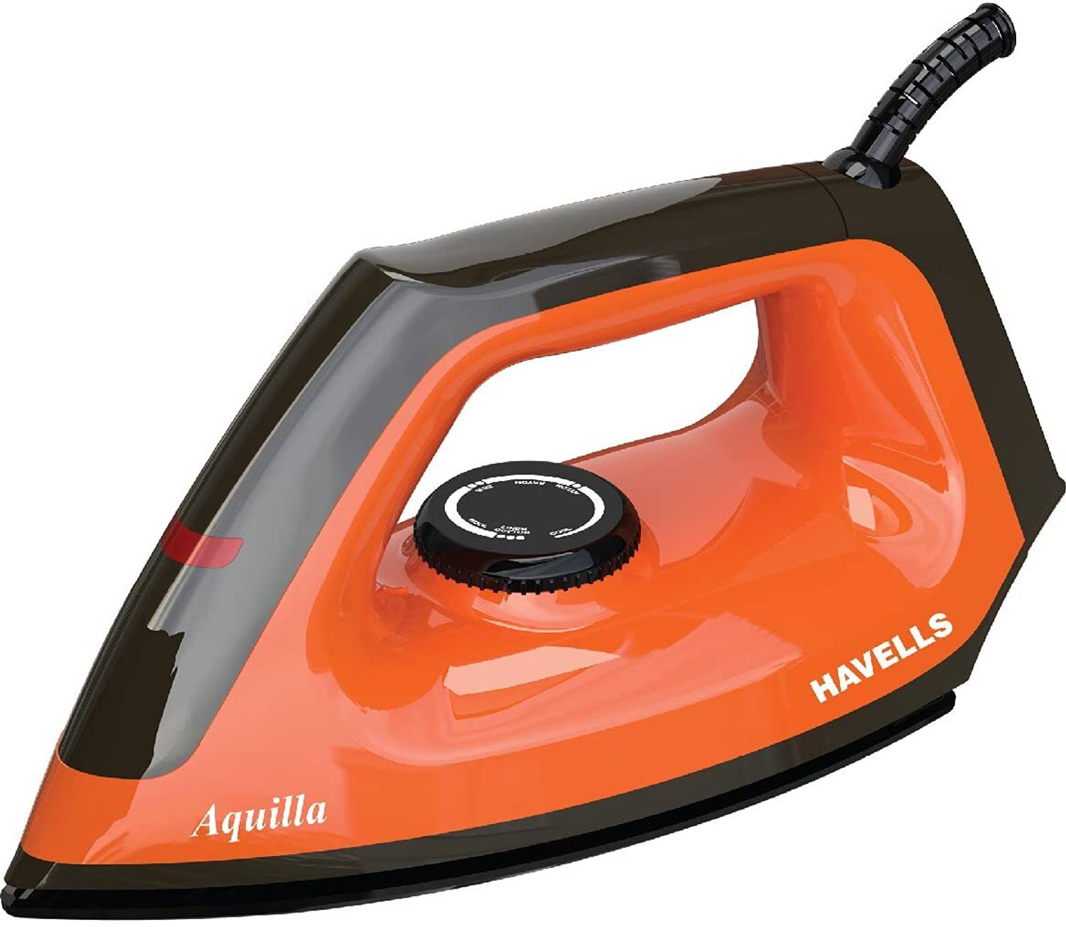 HAVELLS Aquilla 1000 W Dry Iron (Orange)