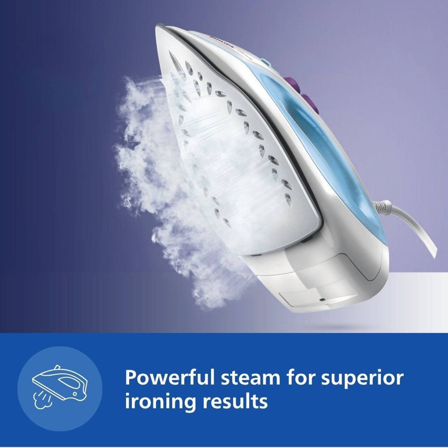 PHILIPS GC1905 1300W Steam Iron - Image 5