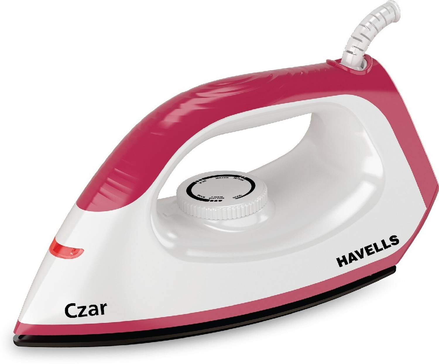 HAVELLS CZAR DRY IRON 1000 WATT 1000 W Dry Iron (RUBY AND WHITE)