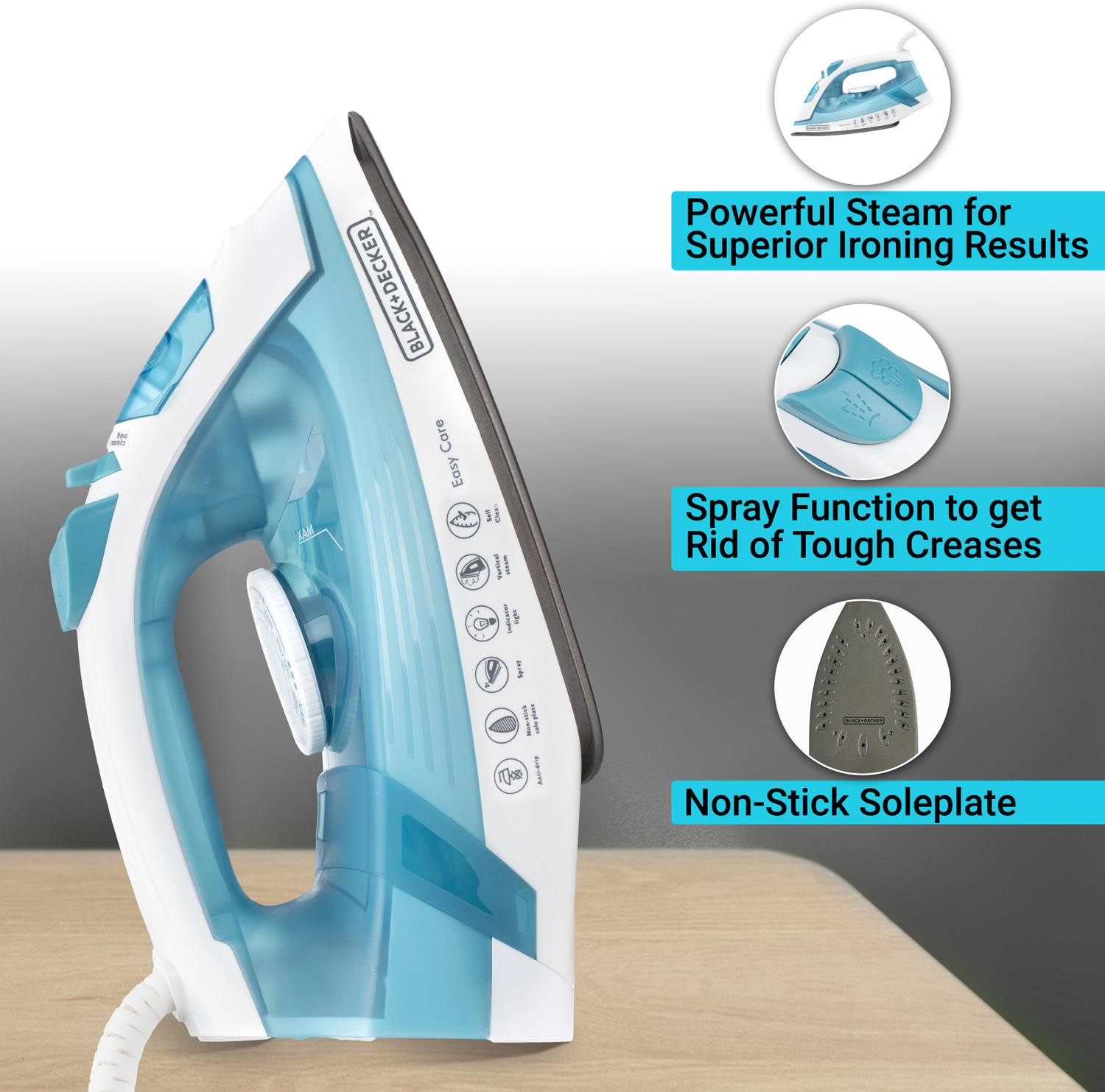 Image of Black & Decker ?BXIR1602IN 1600 W Steam Iron