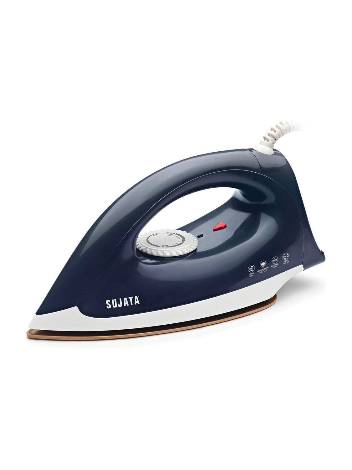 SUJATA by Non-stick SMOOTH SLIDE 1100 W Dry Iron