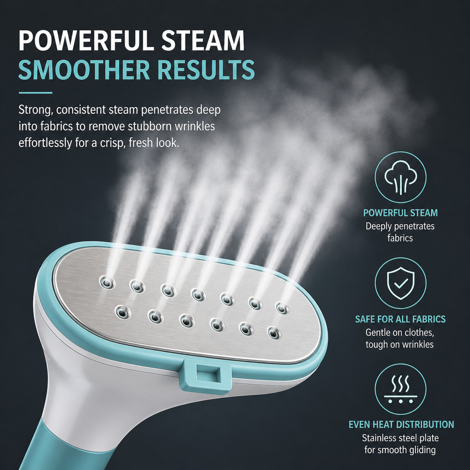 Image of Ochitya Steam iron with stand 2000 W Garment Steamer