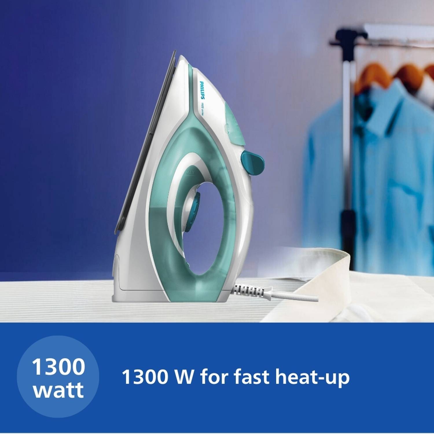 PHILIPS GC1903/21 1300 W Steam Iron - Image 2
