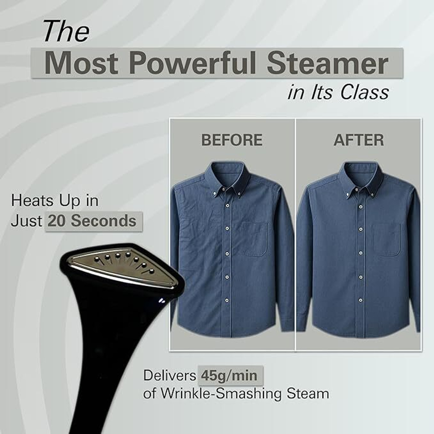 Image of Hamilton Beach HB-12345 2000 W Garment Steamer