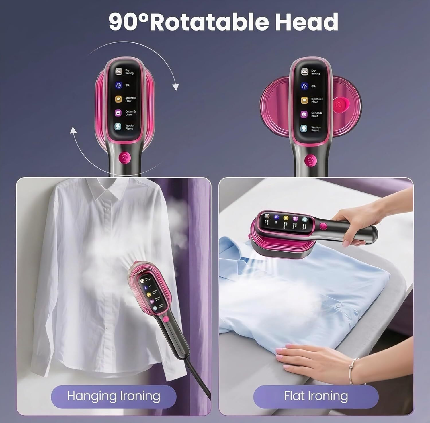 Image of mefine Steam Iron Press Box 2in1 Garment Steamer MF-HTS 1200 W Garment Steamer