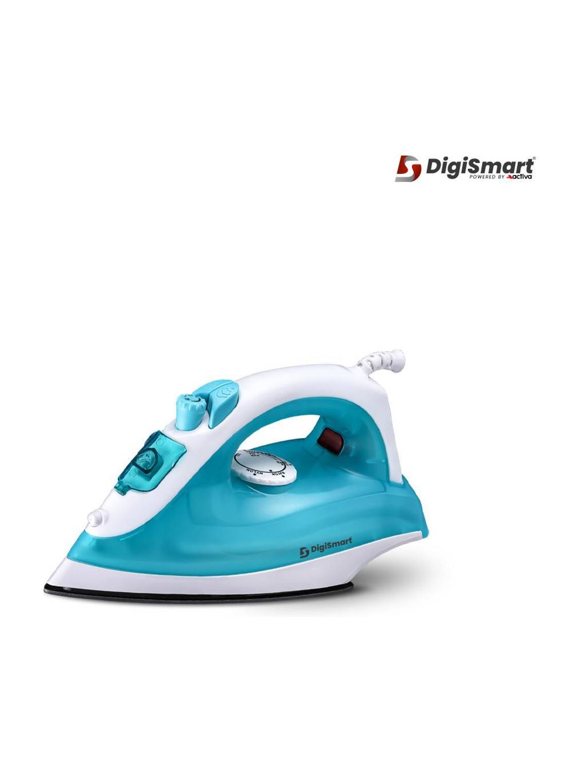 DIGISMART by DIGISMART Misty Non-Stick Shockproof Handle Rust Resistant 6 Heat Setting 200ML Water Tank 1500 W Dry Iron