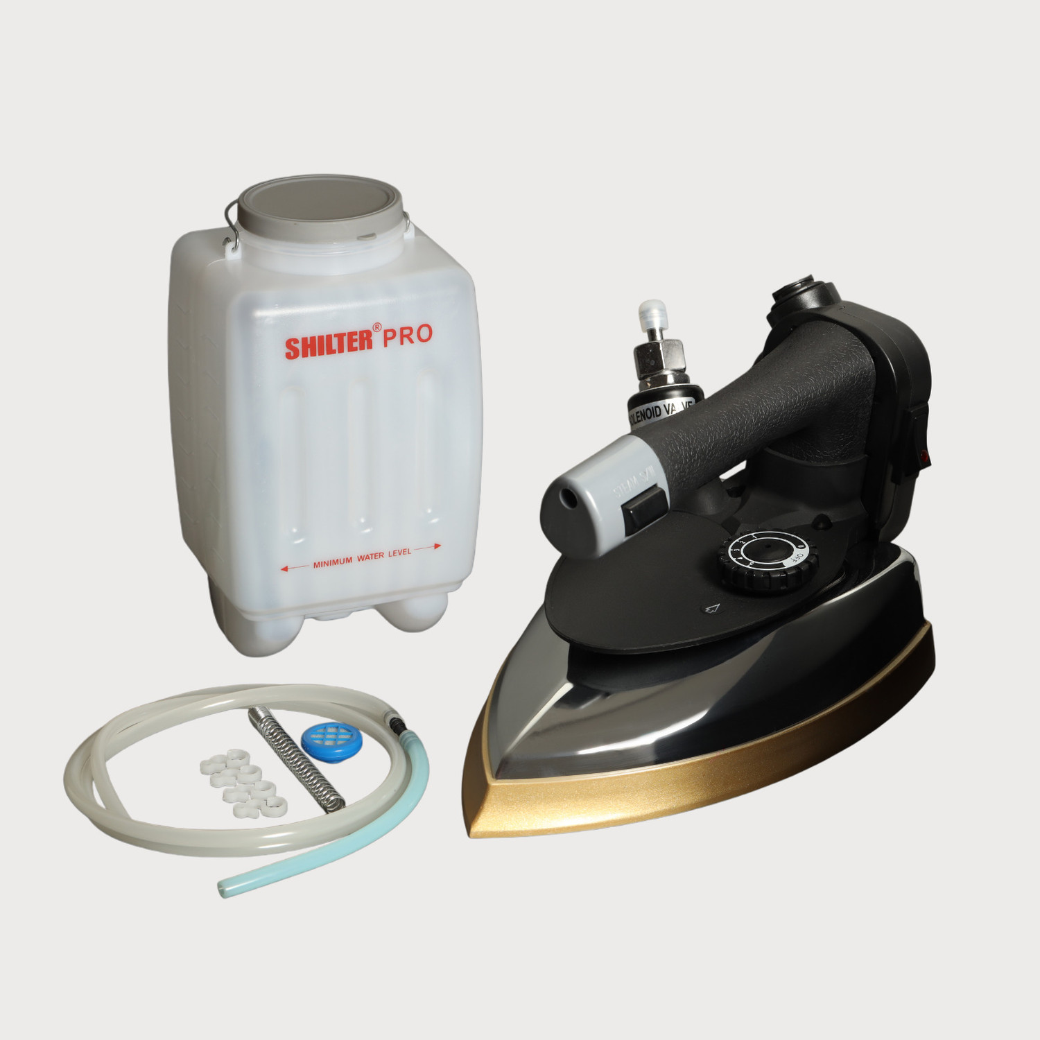 Image of shilter Pro Premium ES300L Professional Heavy Duty Electric Steam Iron 1850 W Steam Iron