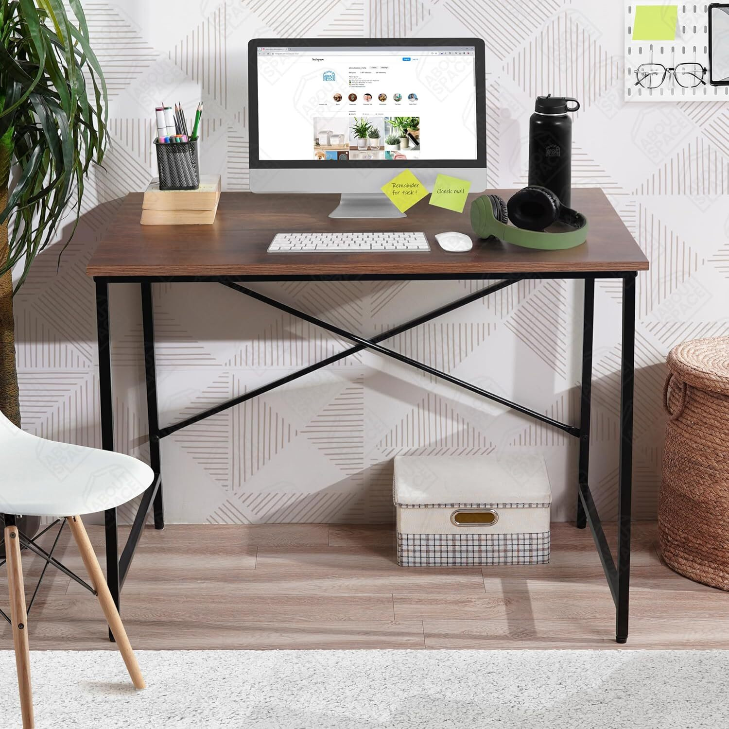 Image of SDSTANDLONE by SDSTANDLONE Multipurpose Wood Laminated Study Table, Computer Table for Home,Office Table Ironing Board