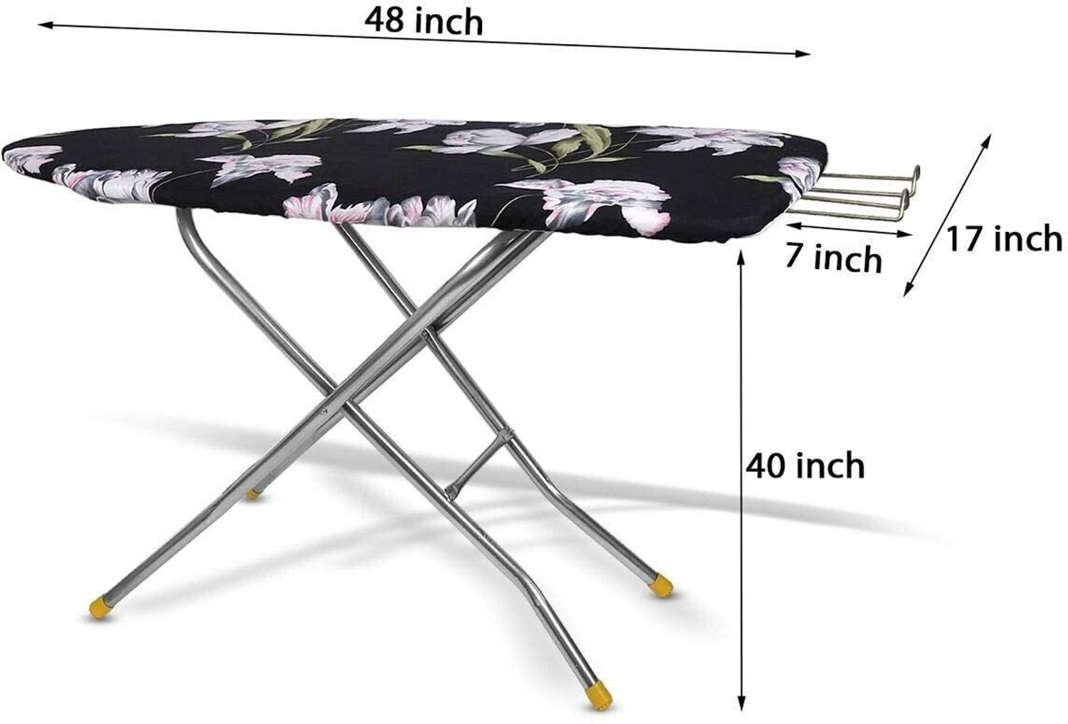 Image of SWINGISH by NA wooden Self Standing Folding(Color May Vary, Multi-Color) Ironing Board Ironing Board