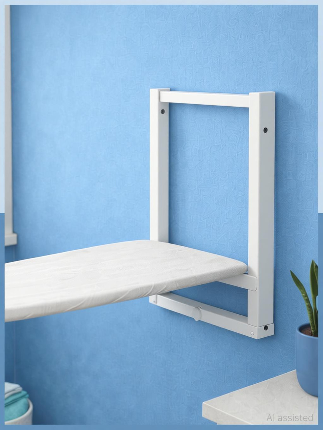 Image of Jaimini by Jaimini Wall Mounted Foldable Ironing Board | Space Saving Ironing Table for Home Ironing Board