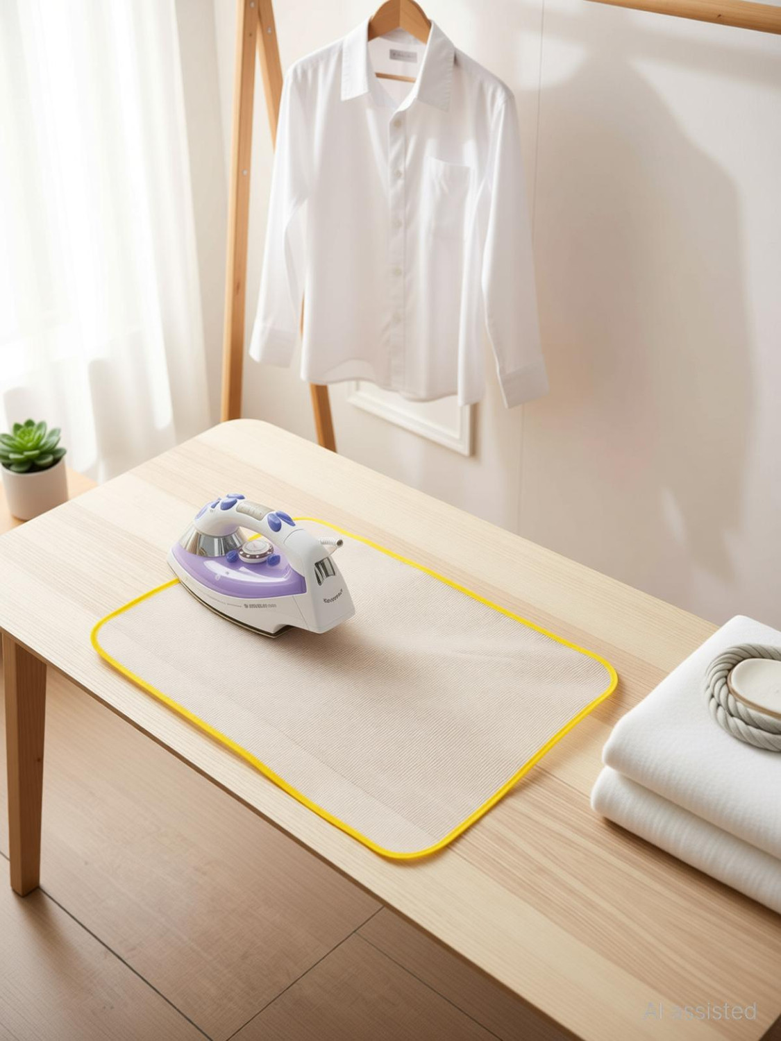 Image of GEEO by GEEO 60x40cm Protective Ironing Mesh Cloth - Heat Resistant & Durable for Ironing Board