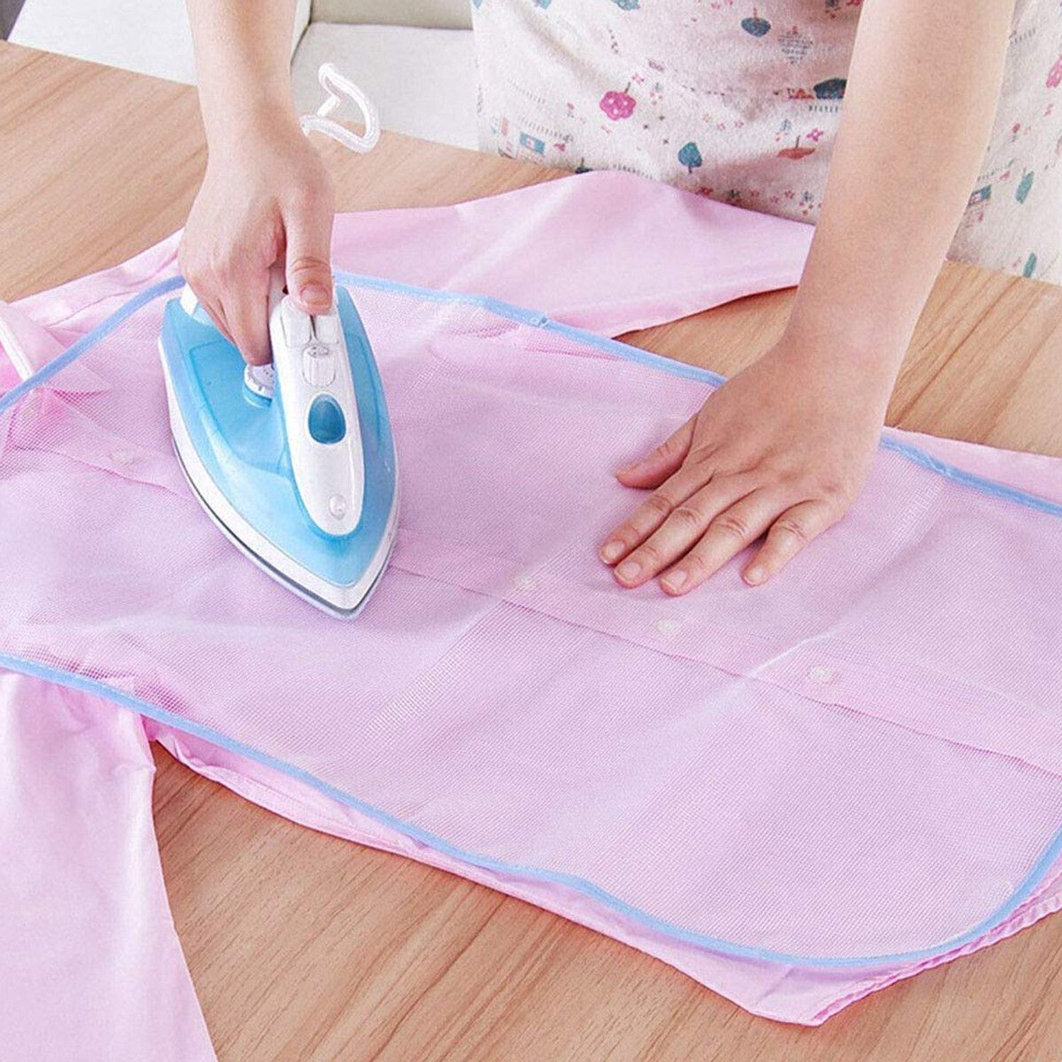 Image of GEEO by GEEO 60x40cm Protective Ironing Mesh Cloth - Heat Resistant & Durable for Ironing Board