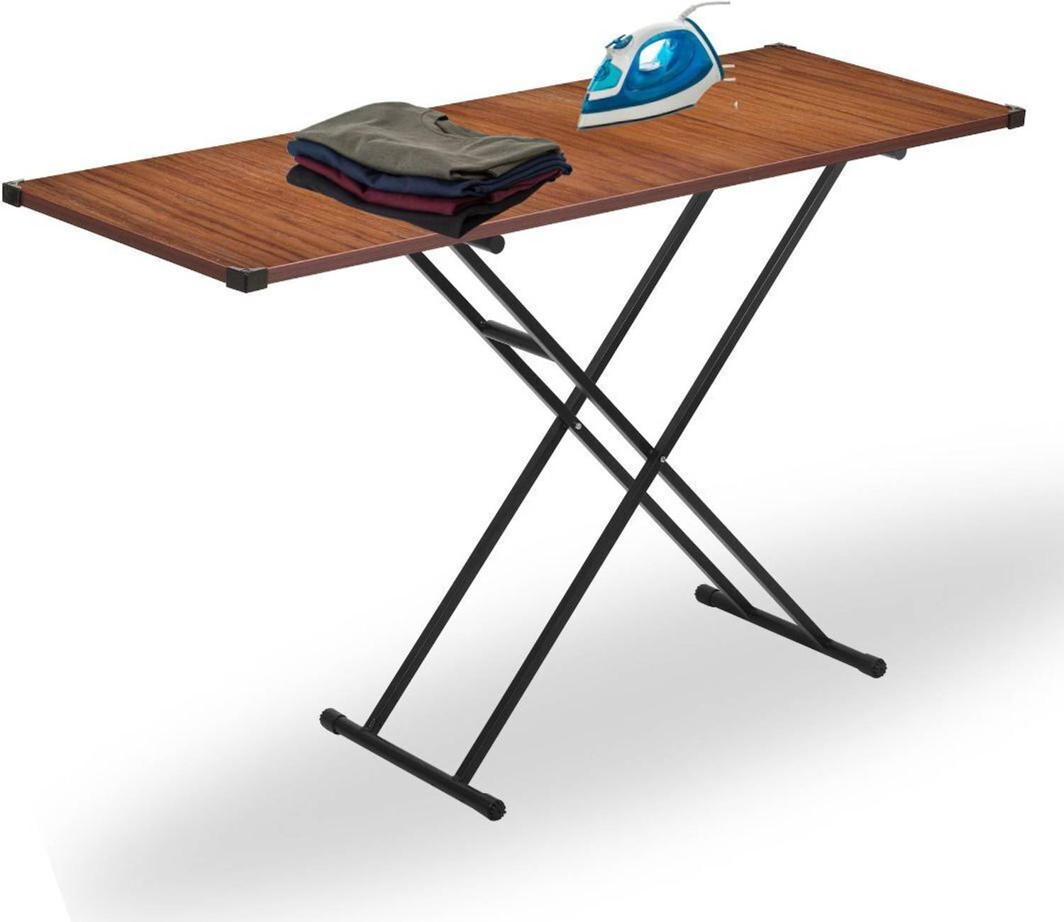 【Hinoki Iron Table 】No.1222 Jaimini Wood Brown Iron Table | Foldable Wooden Ironing Table for