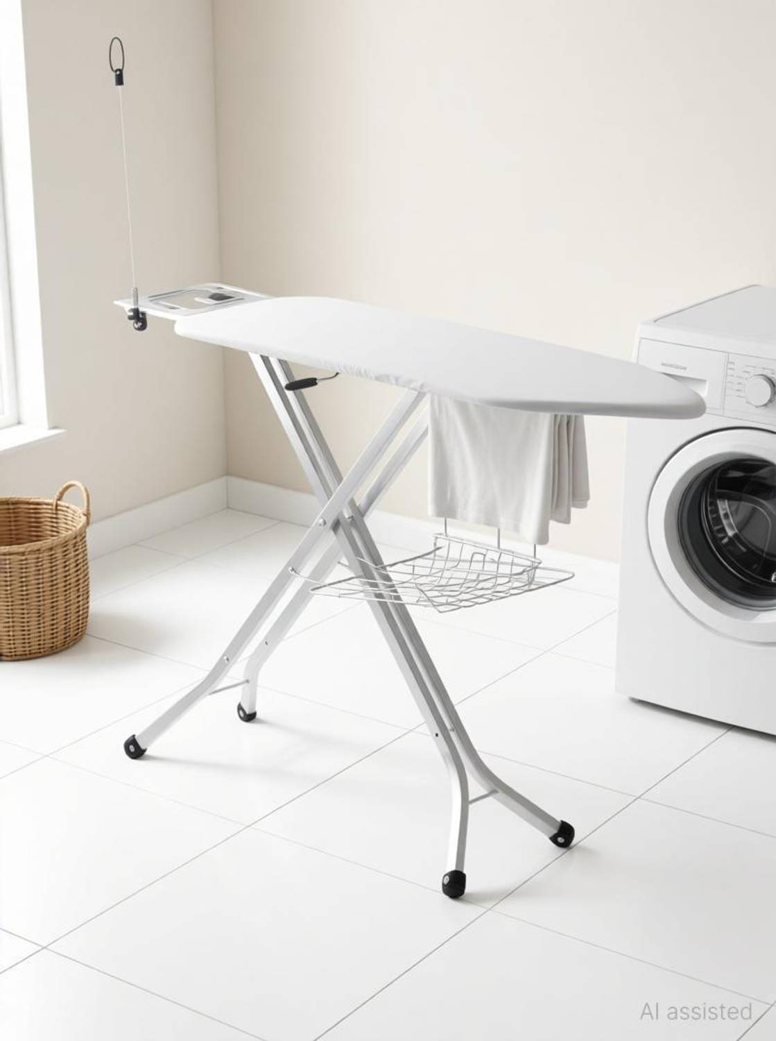 Jaimini by KSI Iron Table for Ironing Clothes | Press Stand for