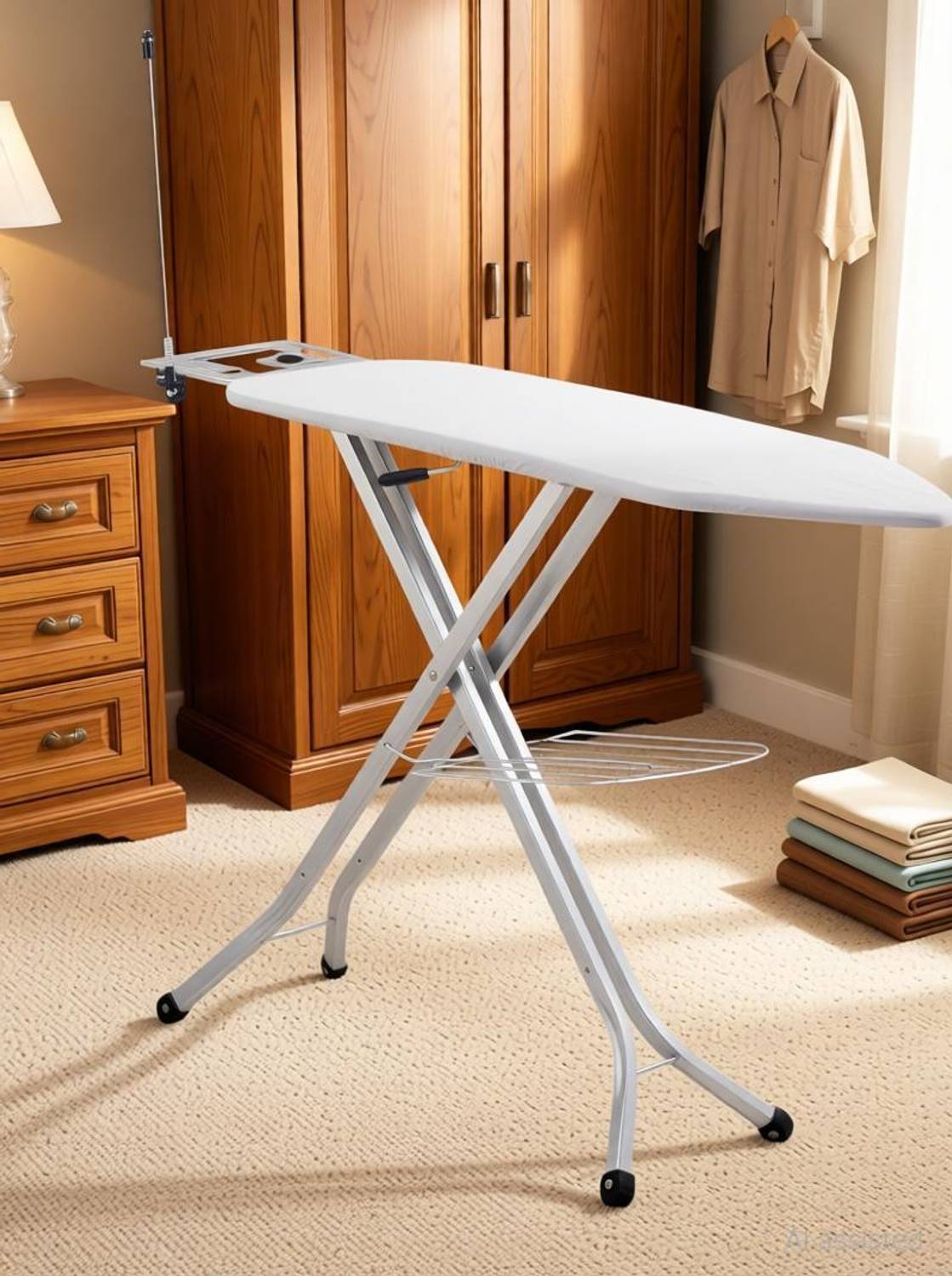 Jaimini by KSI Iron Table for Ironing Clothes | Press Stand for