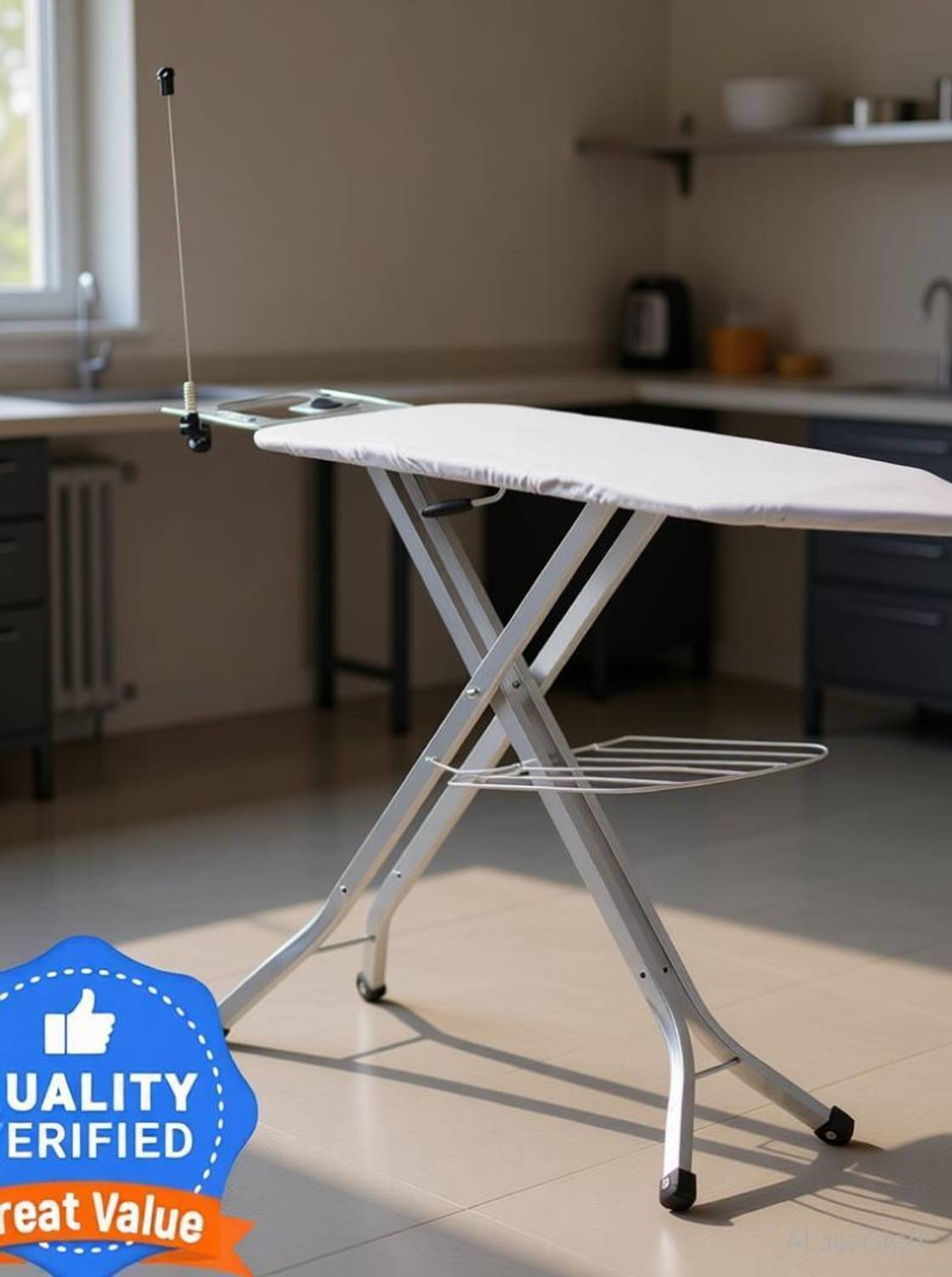 Jaimini by KSI Iron Table for Ironing Clothes | Press Stand for