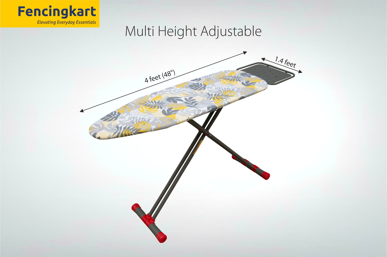 Image of Fencingkart by FencingKart FencingKart Max Size Premium Heavy Duty Foldable Viking Ironing Board, Ironing Board