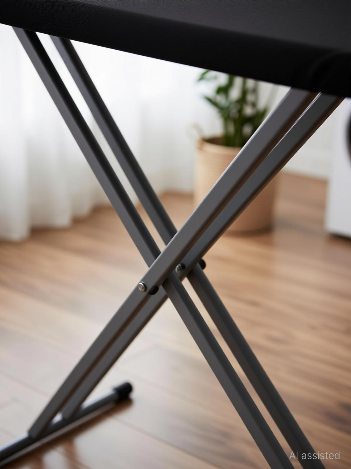 Image of blessy by Bessy Premium Ironing Board /Table with Iron Holder, Foldable & Adjustable| Ironing Board