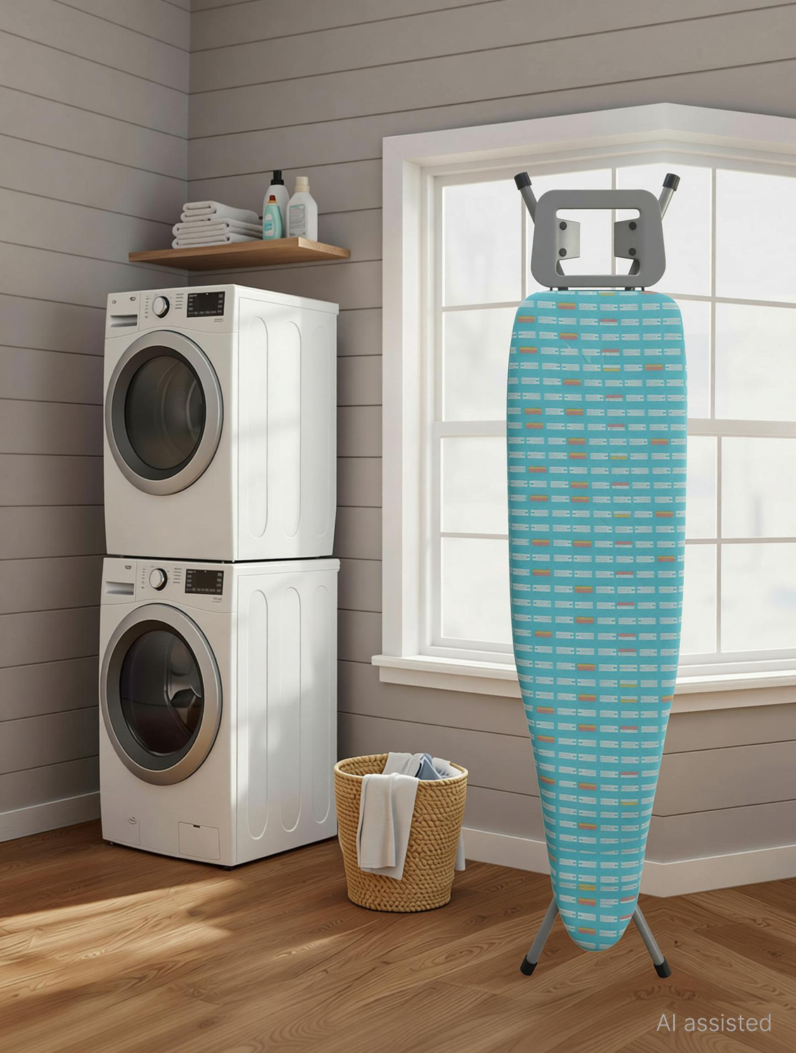 Image of Tidy Homz Nile Artline Design Premium Foldable & Adjustable Ironing Board