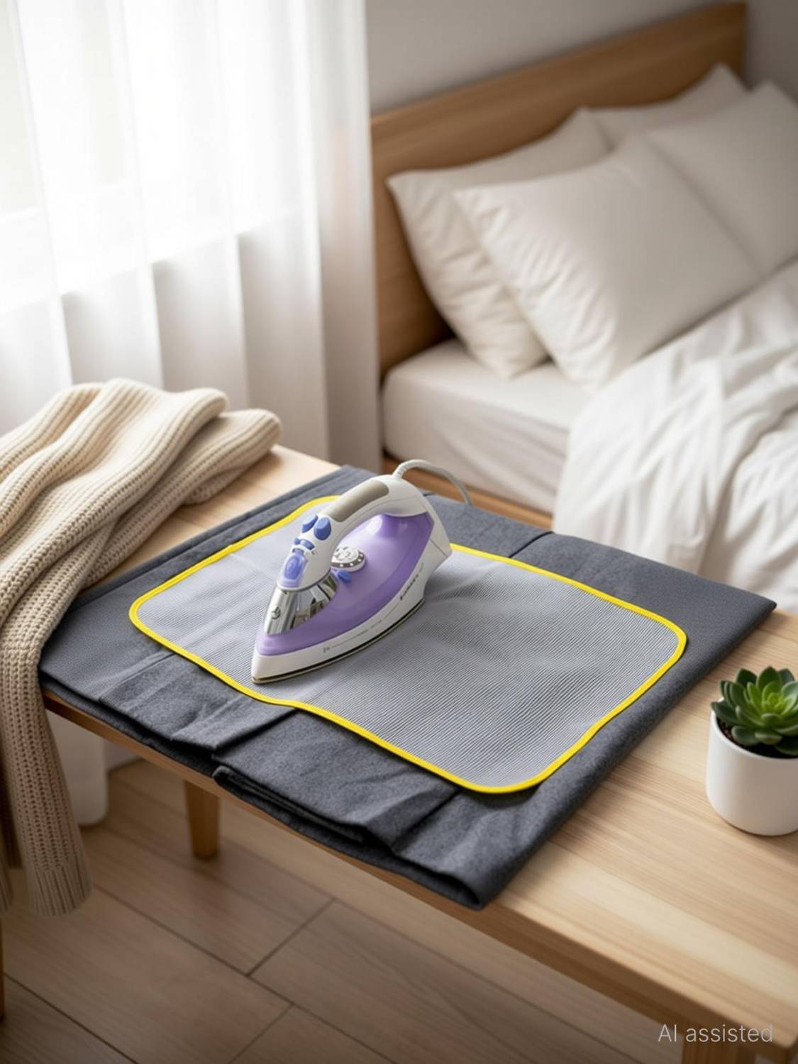 Calldrishe 60x40cm Ironing Mesh For Clothes Protection Ironing Board Pad (Pack Of 2) Ironing Mat