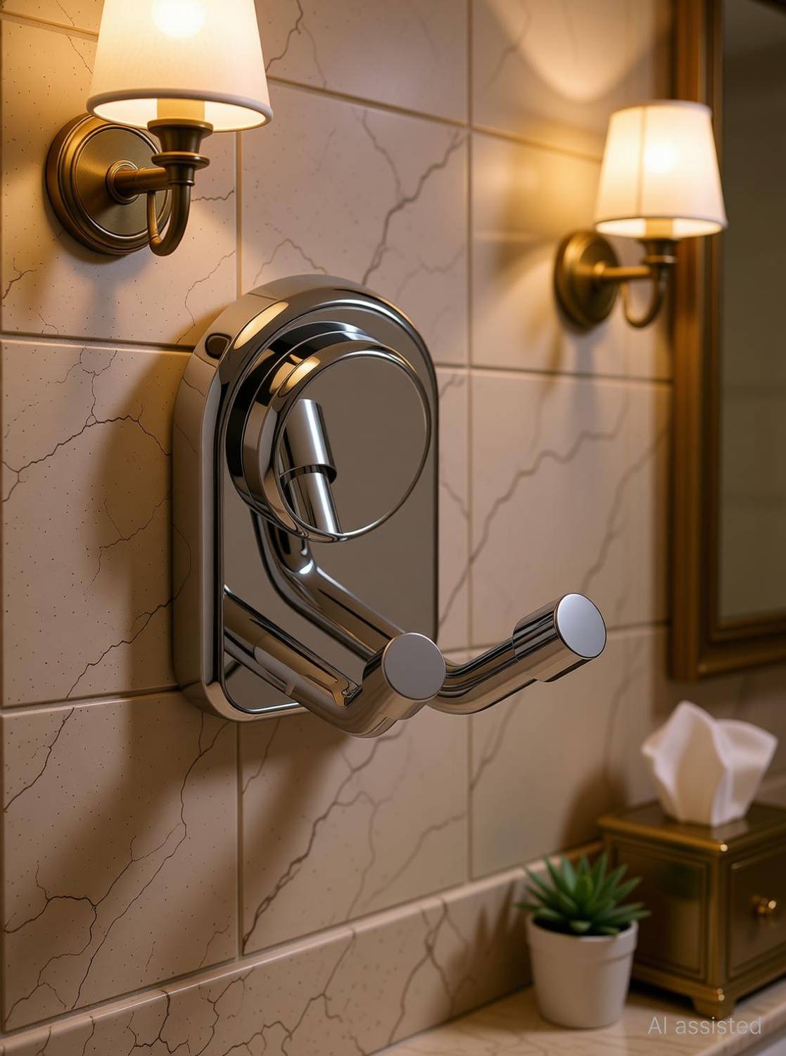 Amity CT-106 Chrome Towel Holder