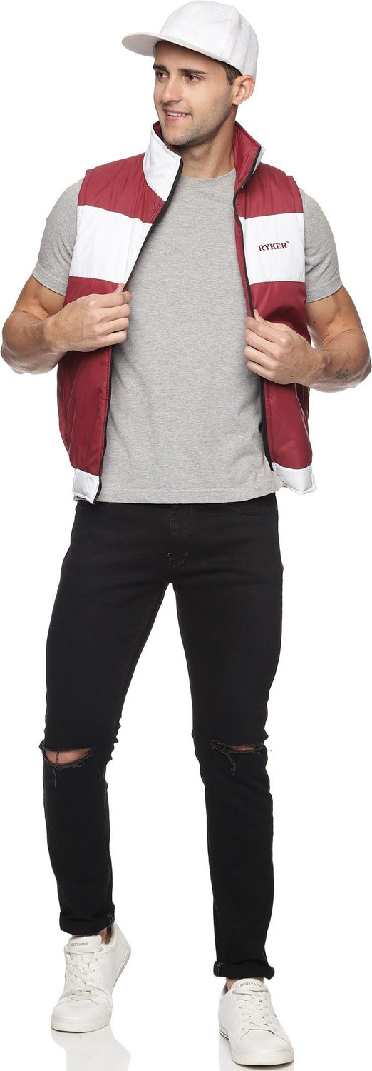 Image of Ryker Sleeveless Colorblock Men Jacket