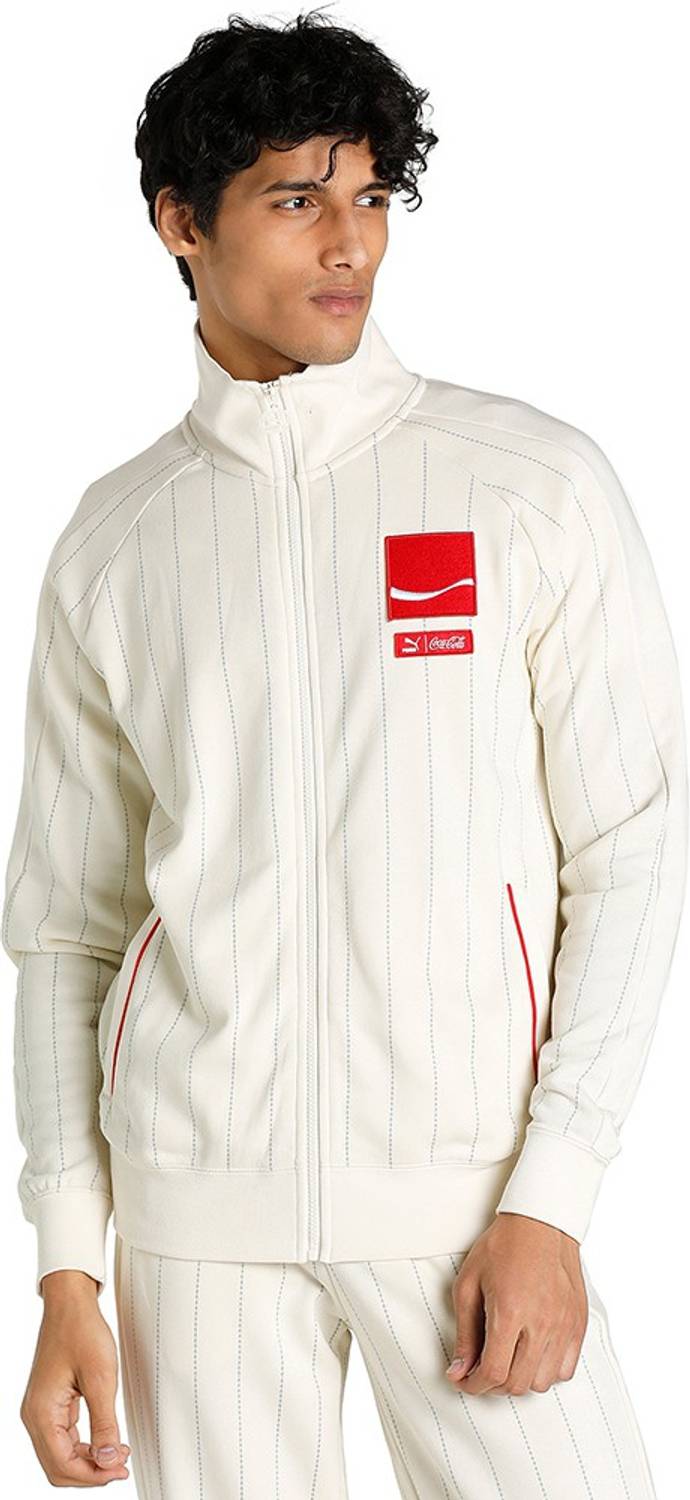 PUMA × Coca-Cola ジャージ上下セット L PUMA Full Sleeve Striped Men Jacket - Buy PUMA Full Sleeve Striped