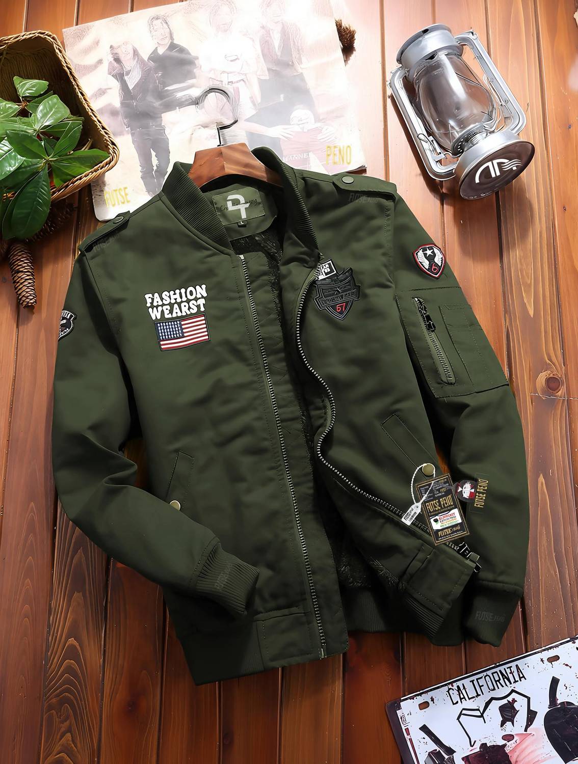 FUTSE PENO Full Sleeve Printed Men Jacket