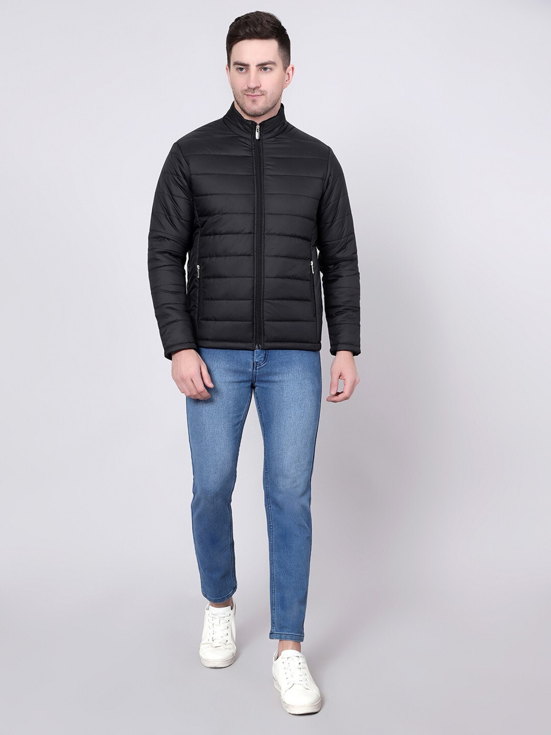 Image of KOTTY Full Sleeve Solid Men Jacket