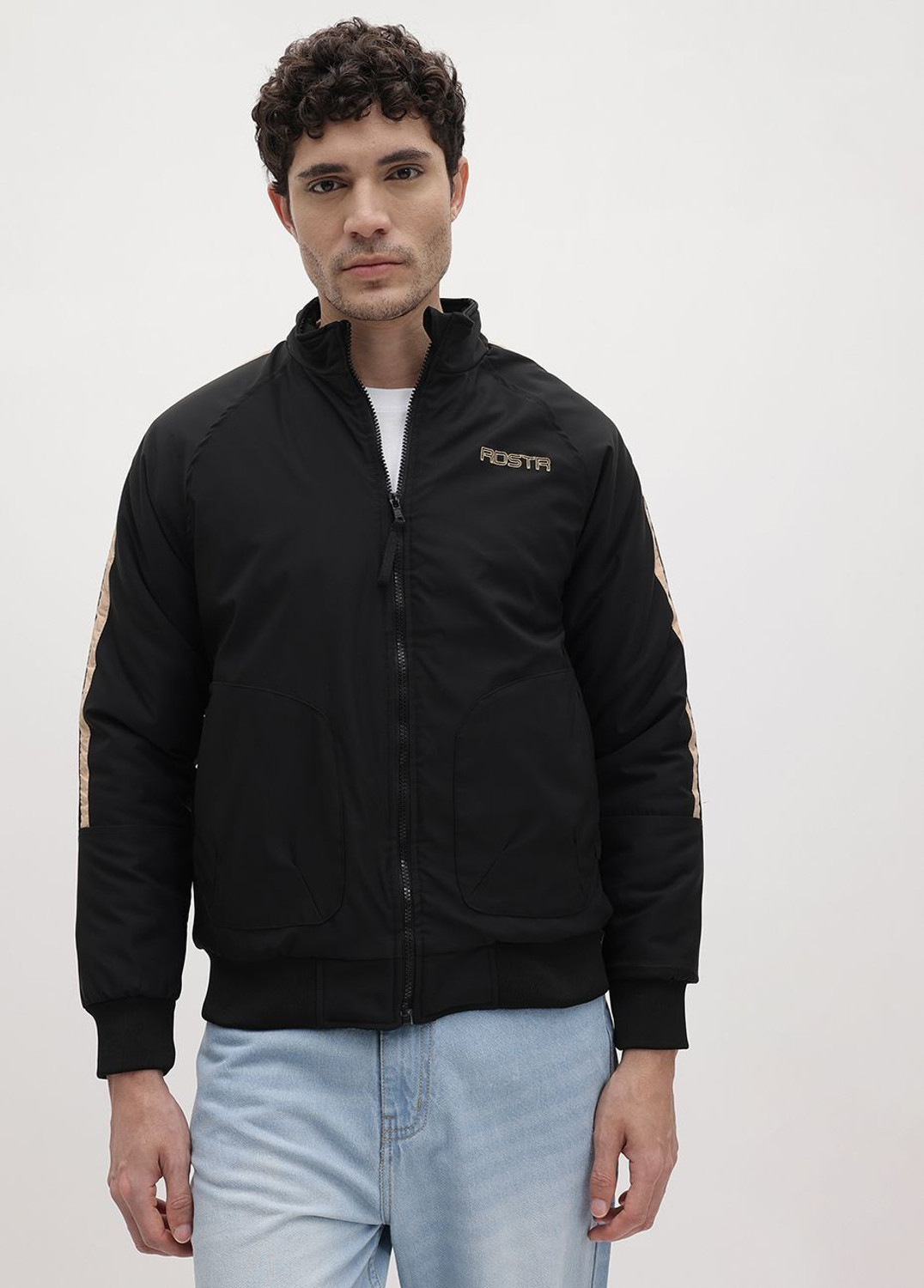 Image of Roadster Full Sleeve Solid Men Jacket