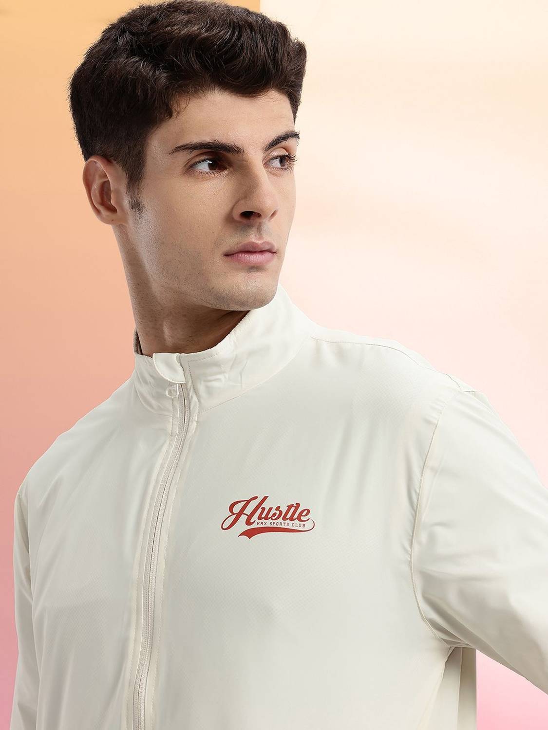 HRX Full Sleeve Solid Men Jacket - Image 2