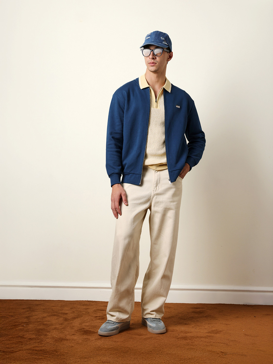 Image of THE BEAR HOUSE Full Sleeve Solid Men Jacket
