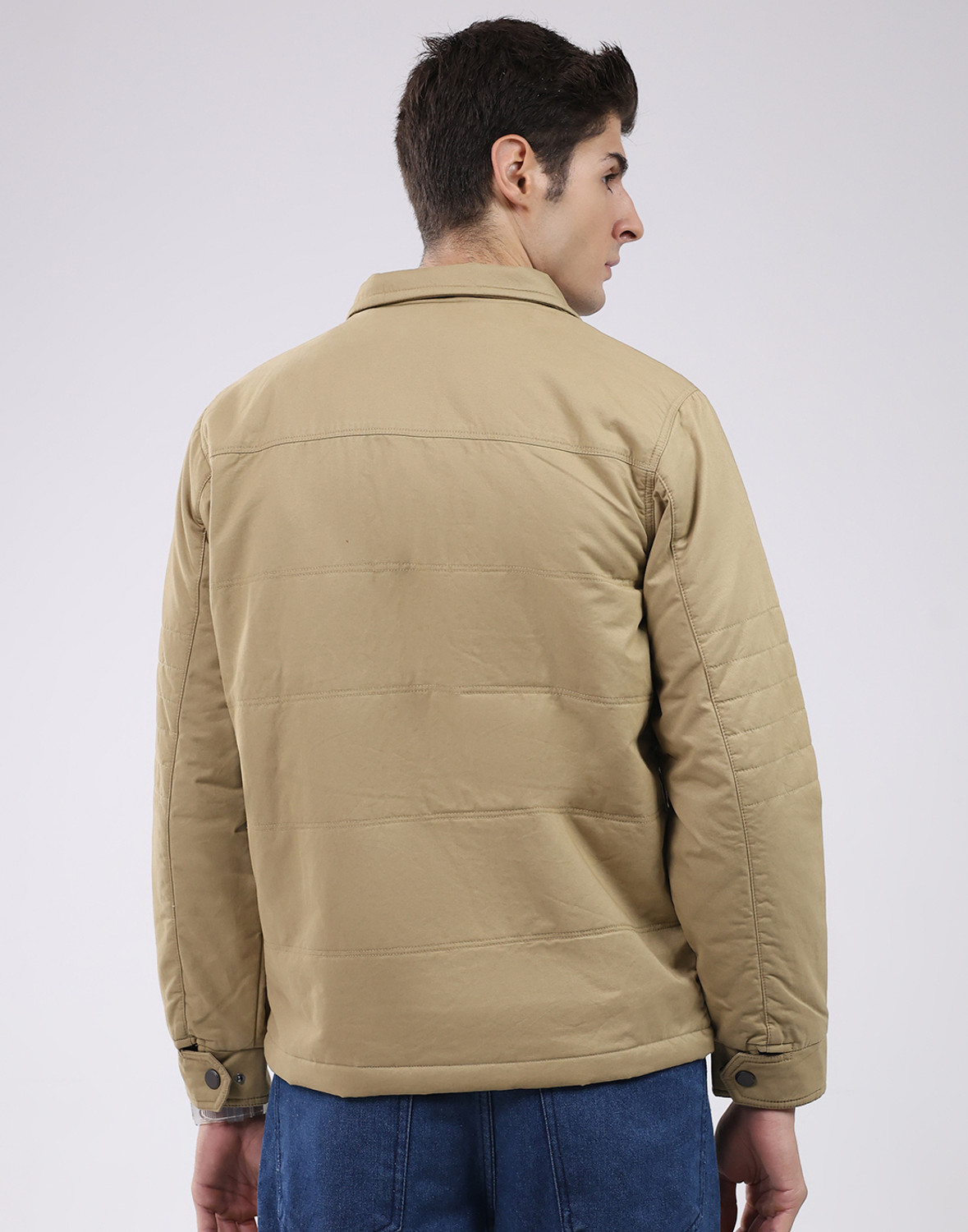 Image of MONTE CARLO Full Sleeve Solid Men Jacket