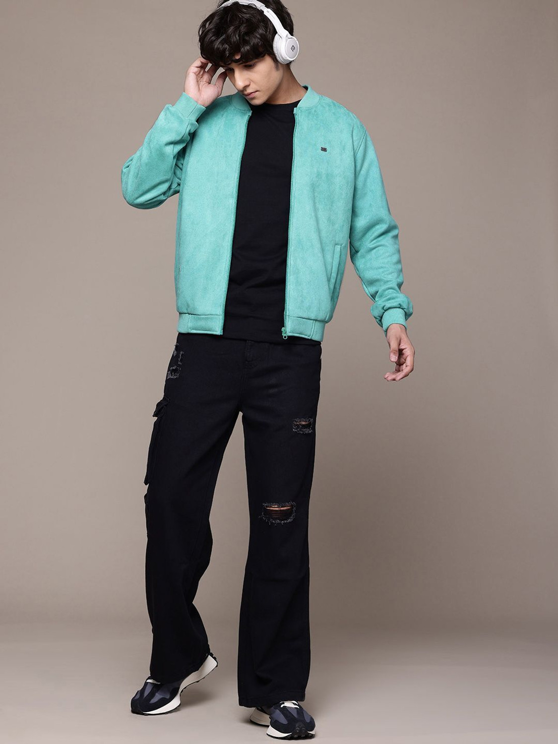 Image of Roadster Full Sleeve Solid Men Jacket