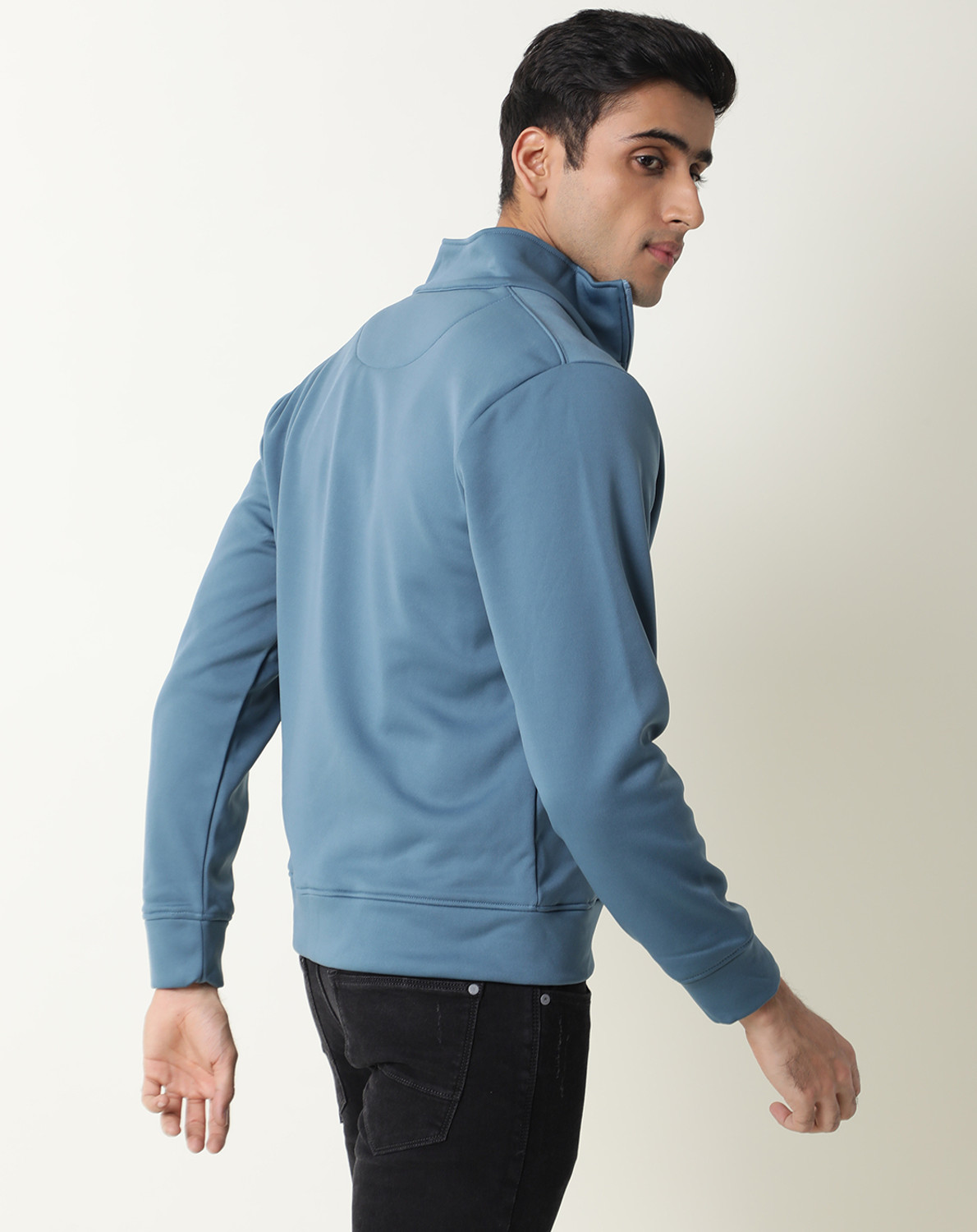 Image of RARE RABBIT Full Sleeve Solid Men Jacket