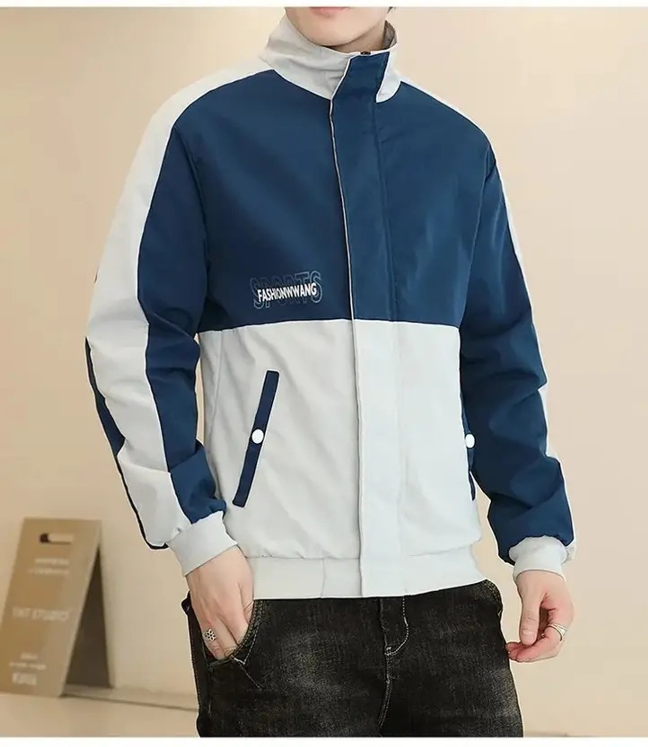 Image of ROXFID Full Sleeve Colorblock Men Jacket