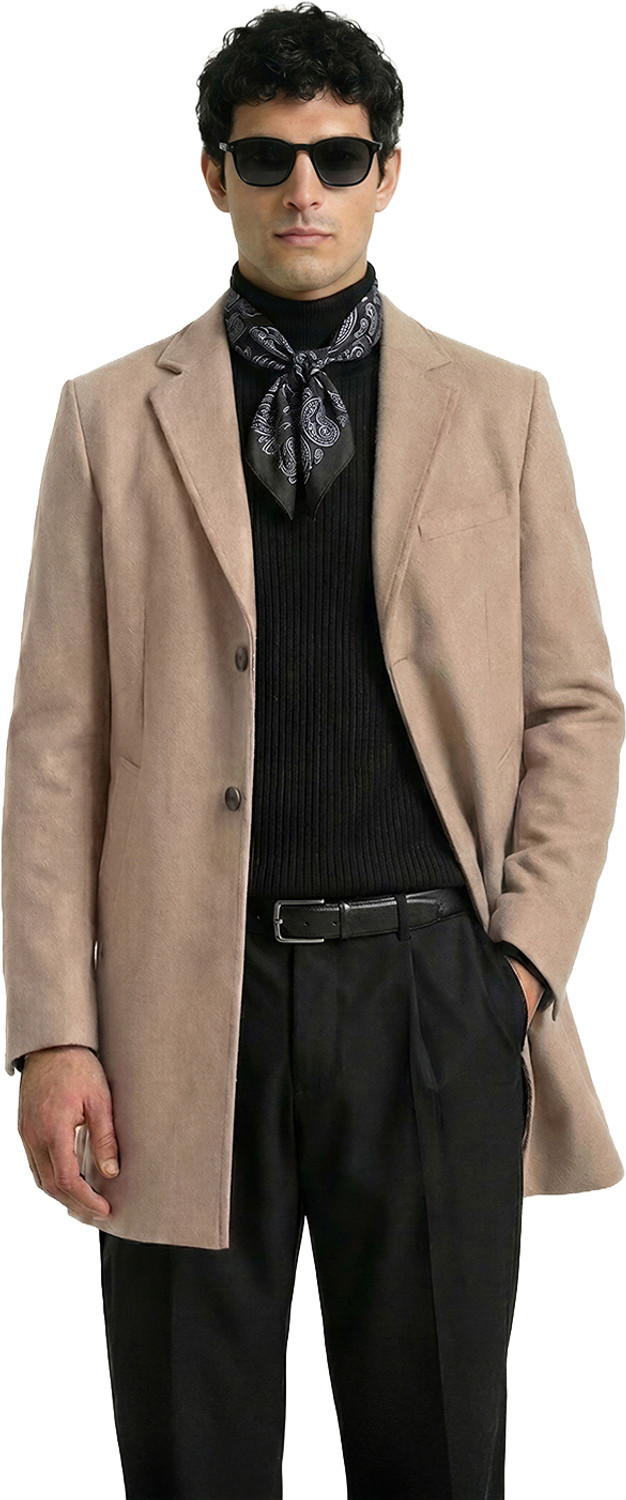 Image of The Indian Garage Co. Men Solid Casual Jacket