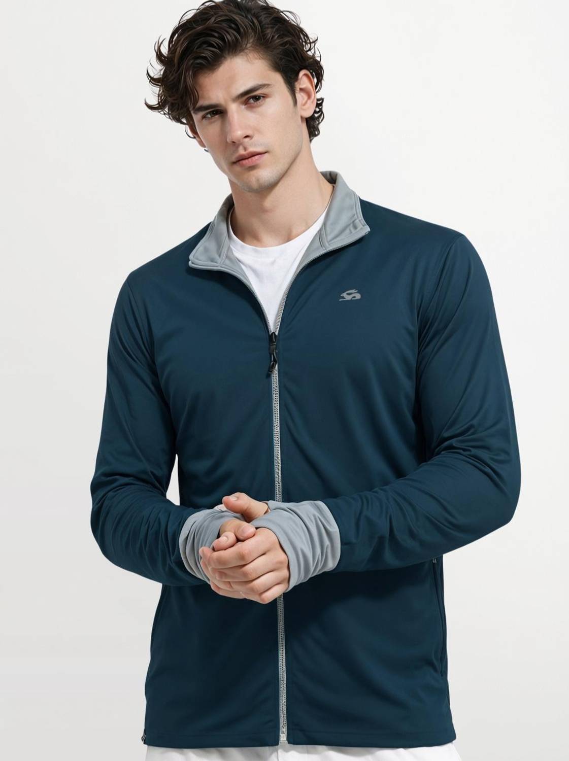 ADRO Full Sleeve Solid Men Jacket
