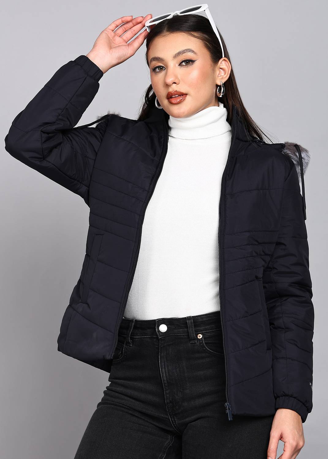 Breil By Fort Collins Full Sleeve Solid Women Jacket