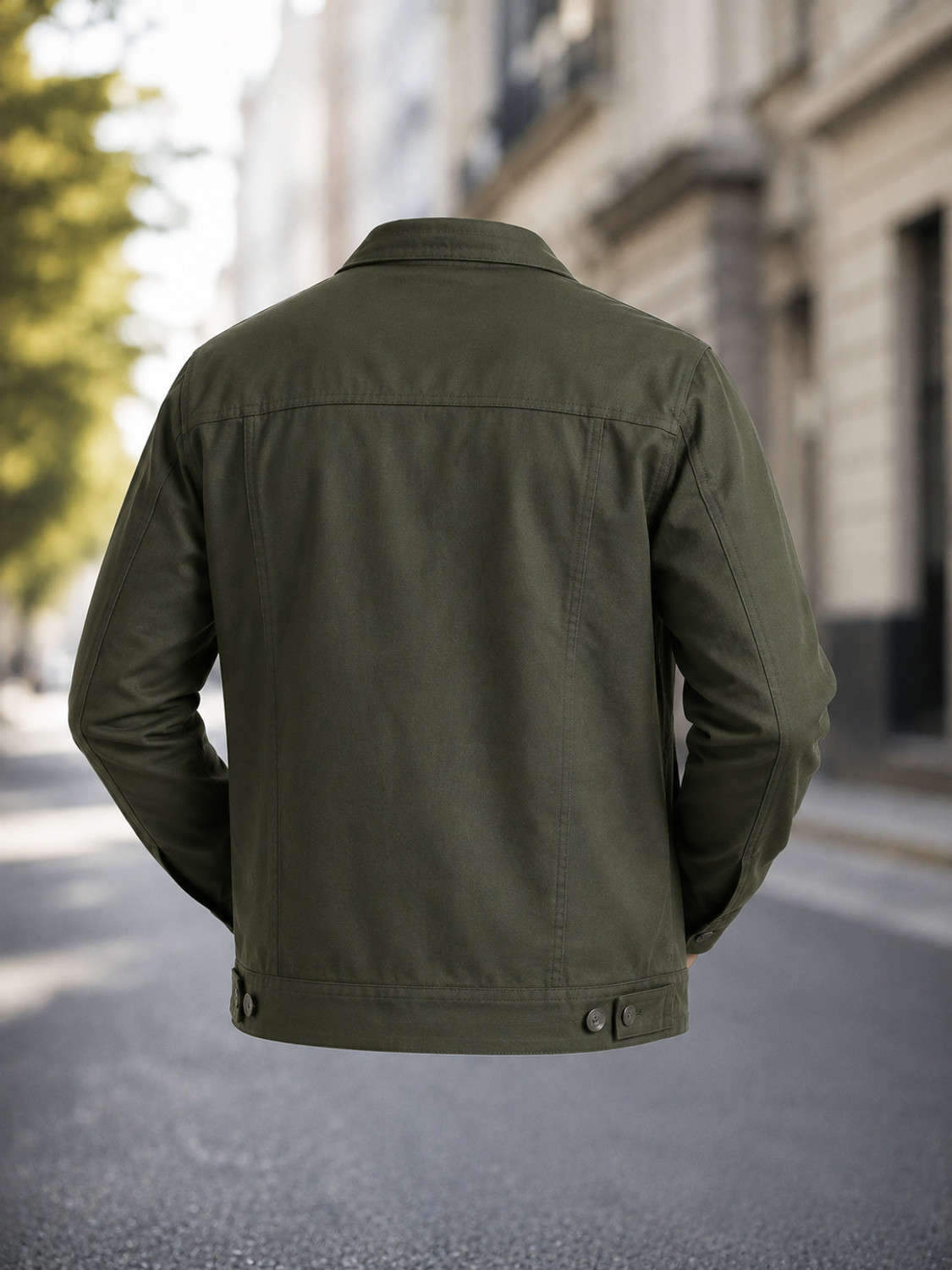 Image of MONTREZ Full Sleeve Solid Men Jacket